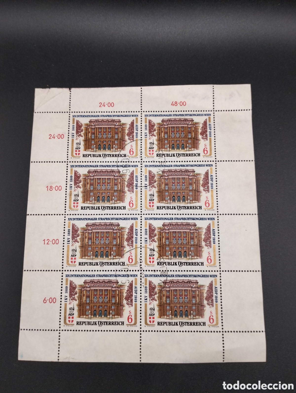 Sellos: Austria Sellos Edificios Yvert 1800 a&ntilde;o 1989 sellos nuevos - Foto 2