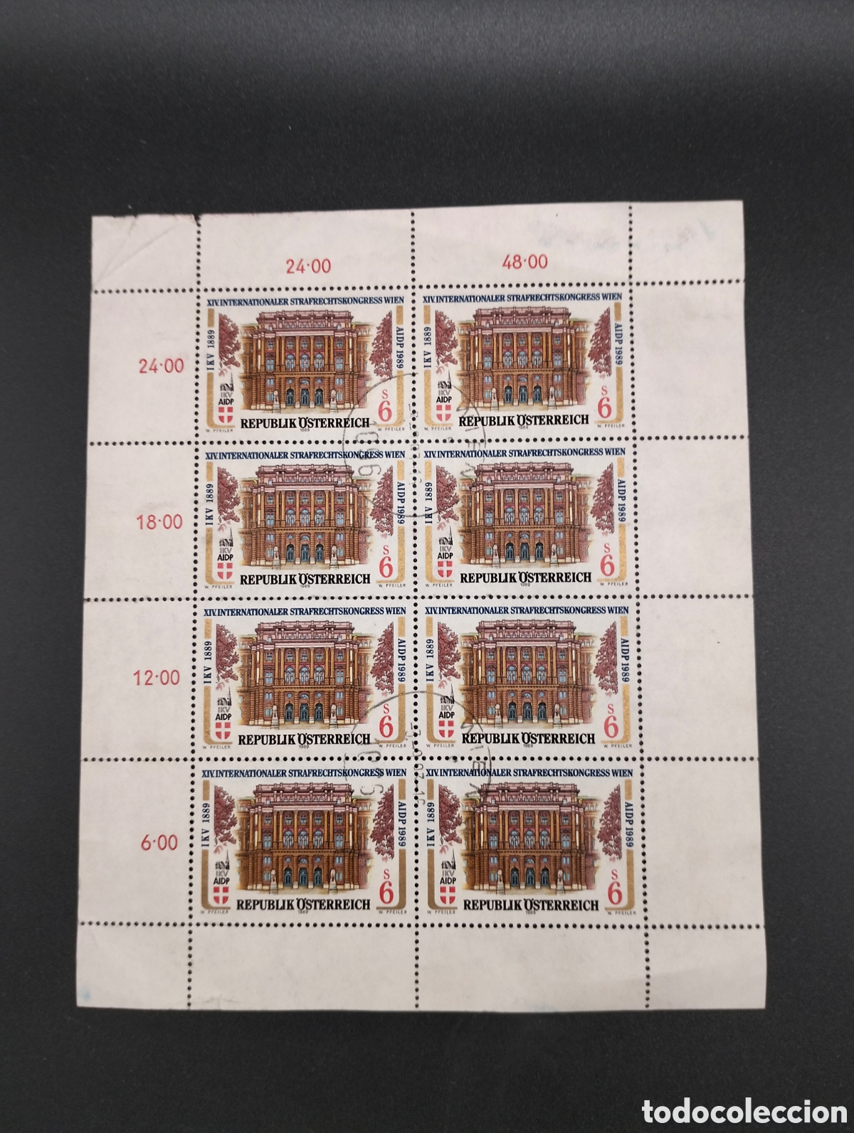 Sellos: Austria Sellos Edificios Yvert 1800 a&ntilde;o 1989 sellos nuevos - Foto 1