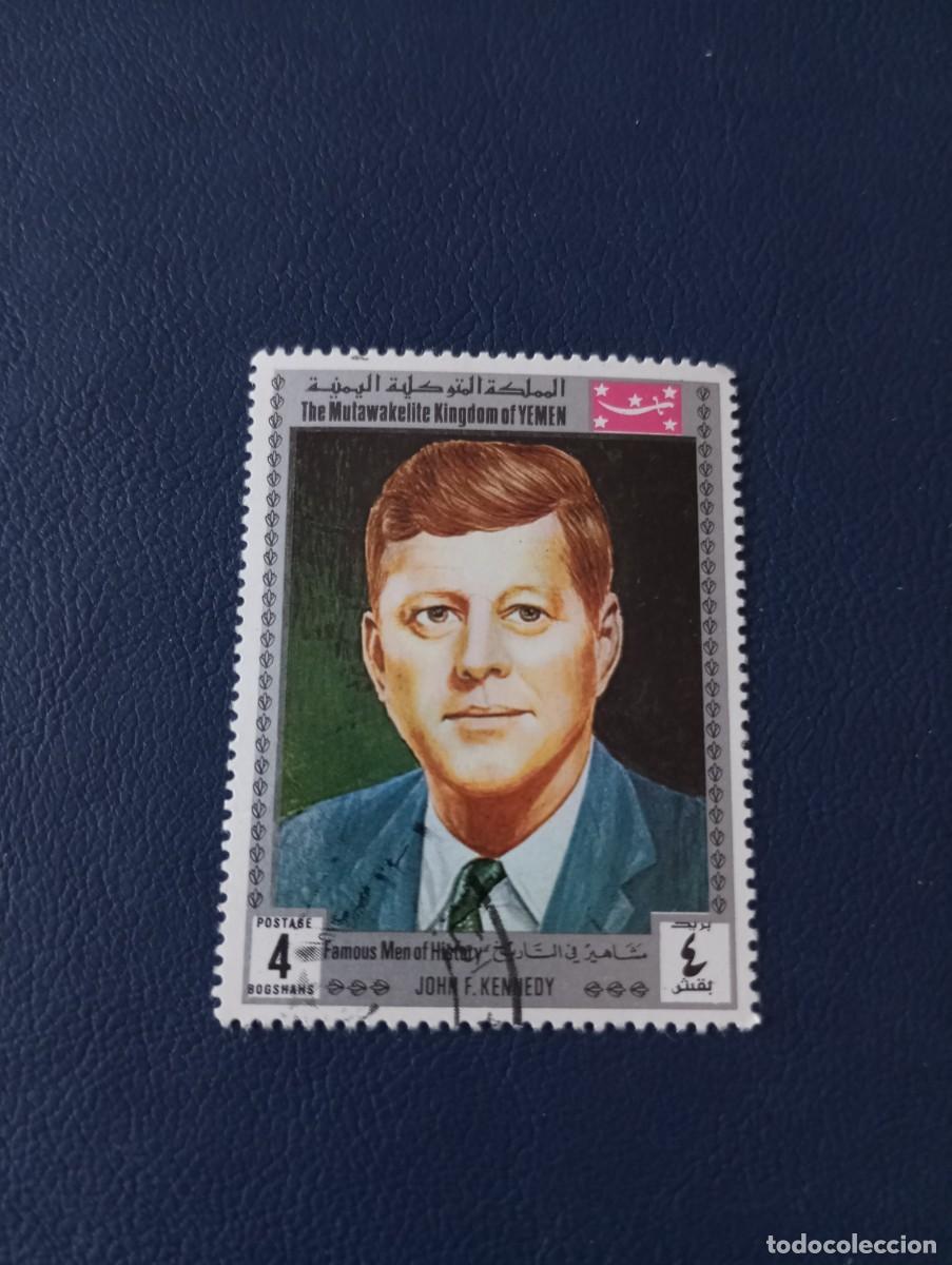 Sellos: JOHN KENNEDY, PRESIDENTE DE LOS EEUU - Foto 1