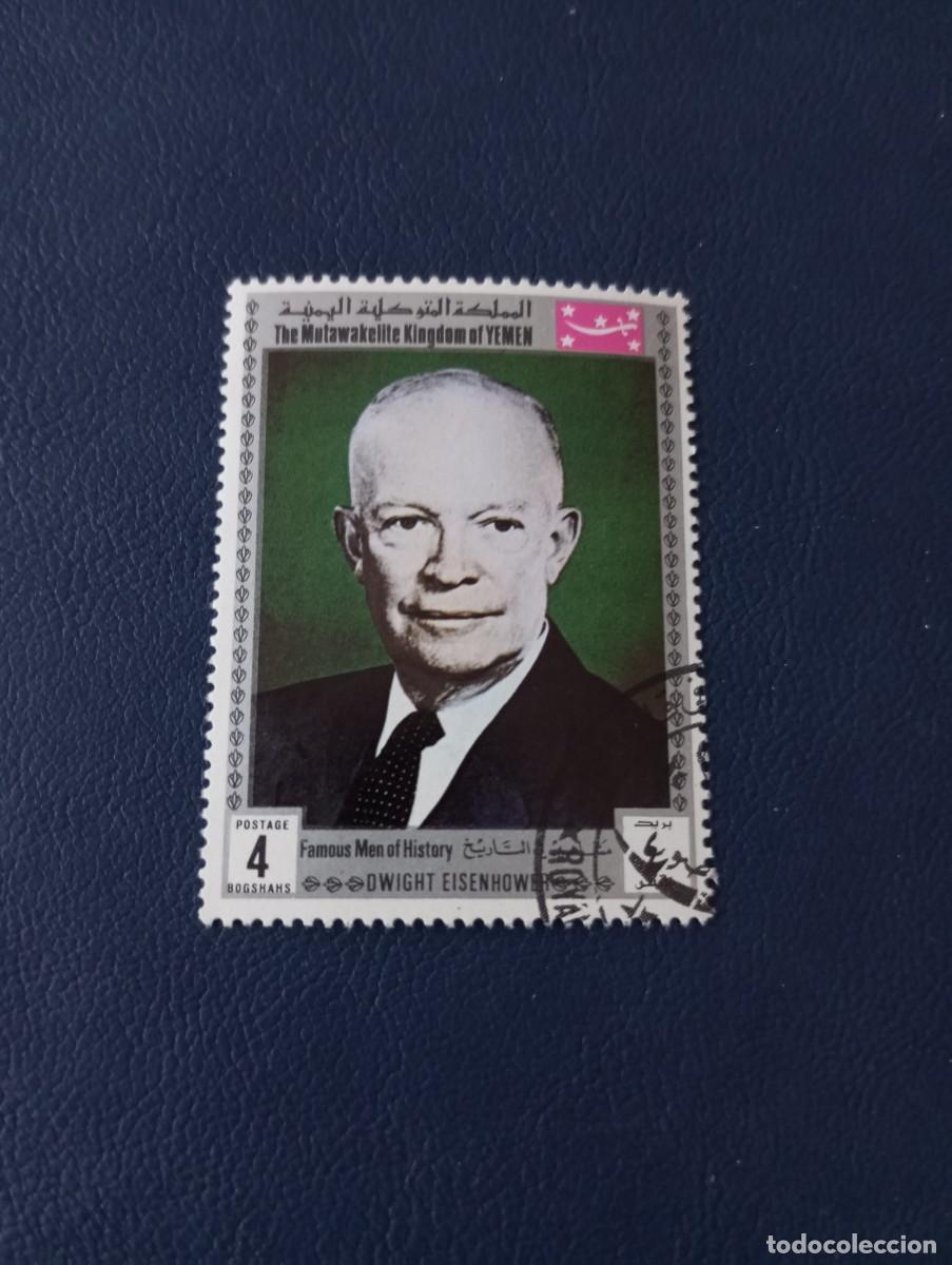 Sellos: DWIGHT EISENHOWER, PRESIDENTE DE LOS EEUU - Foto 1