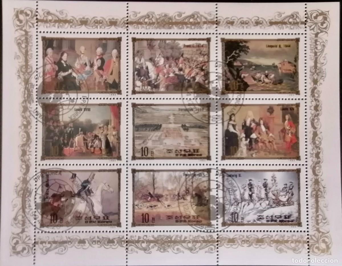 Sellos: COREA 1984 - HB REYES DE EUROPA . - Foto 1