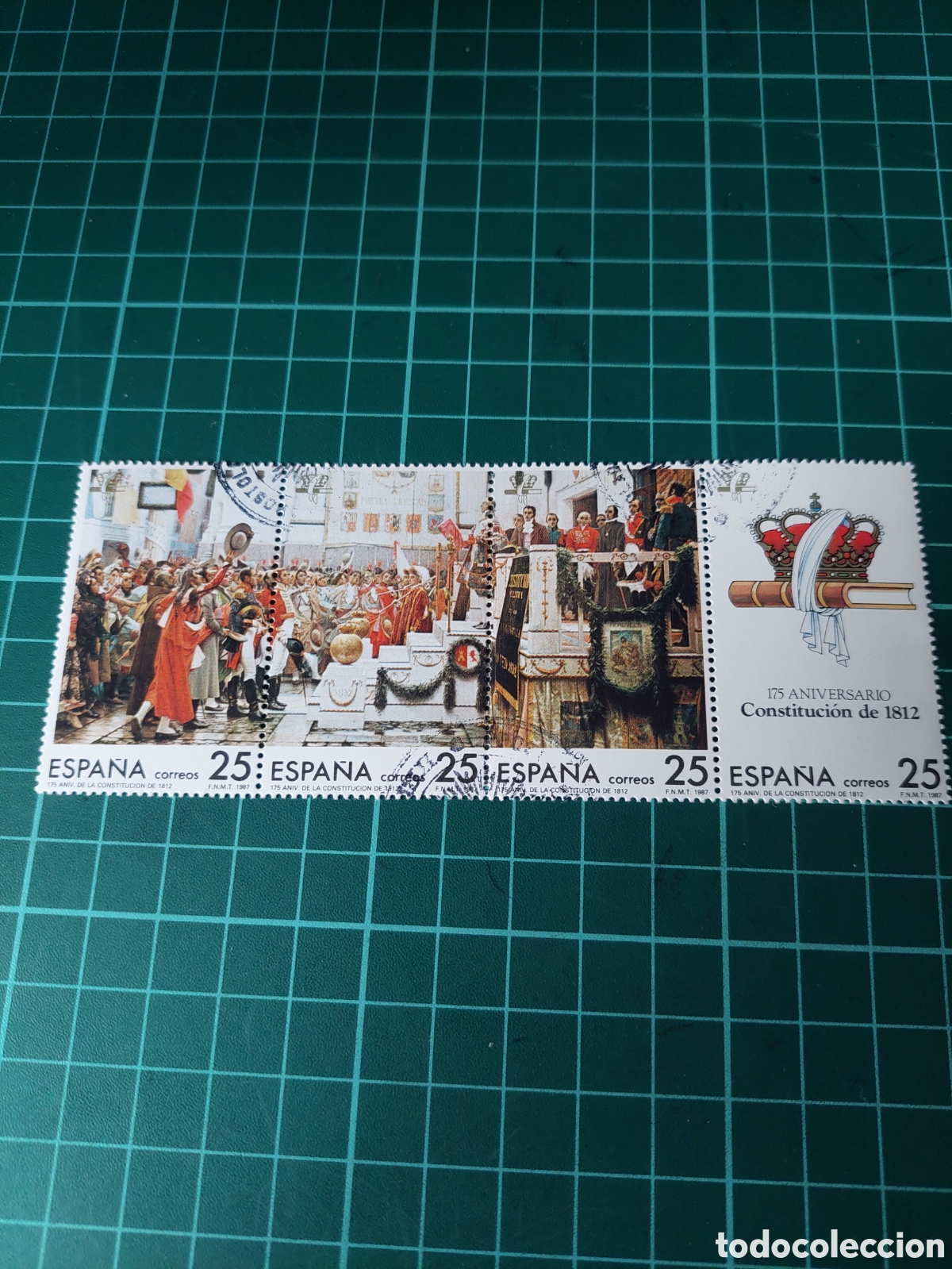 Sellos: SOLICITA NUEVOS O USADO LUJO EDIFIL 2887/90 175 ANIVERSARIO CONSTITUCI&Oacute;N 1812 C&Aacute;DIZ A&Ntilde;O 2000 ESPA&Ntilde;A