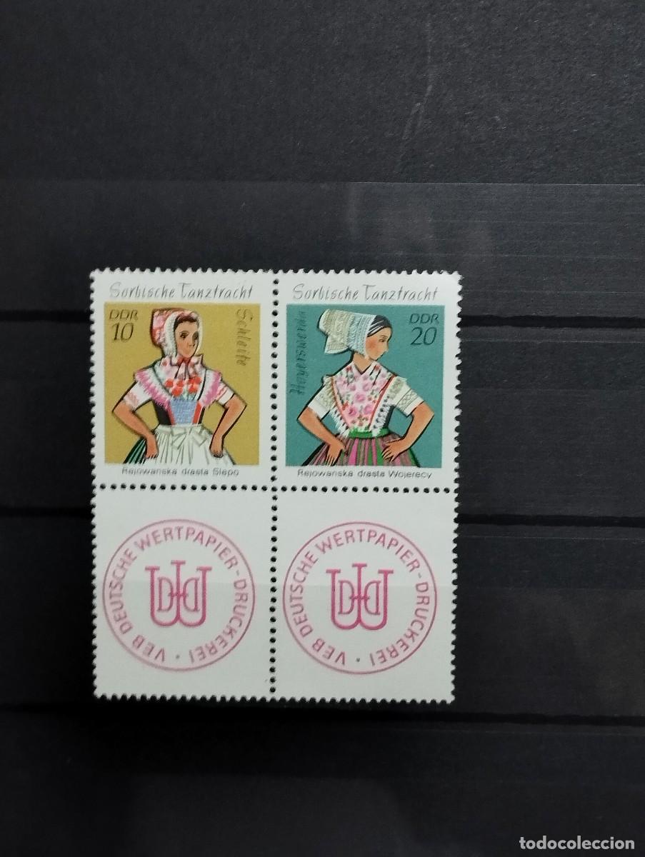 Sellos: 28.04/ Alemania Oriental. 1972. Historia de la culturas. Trajes t&iacute;picos