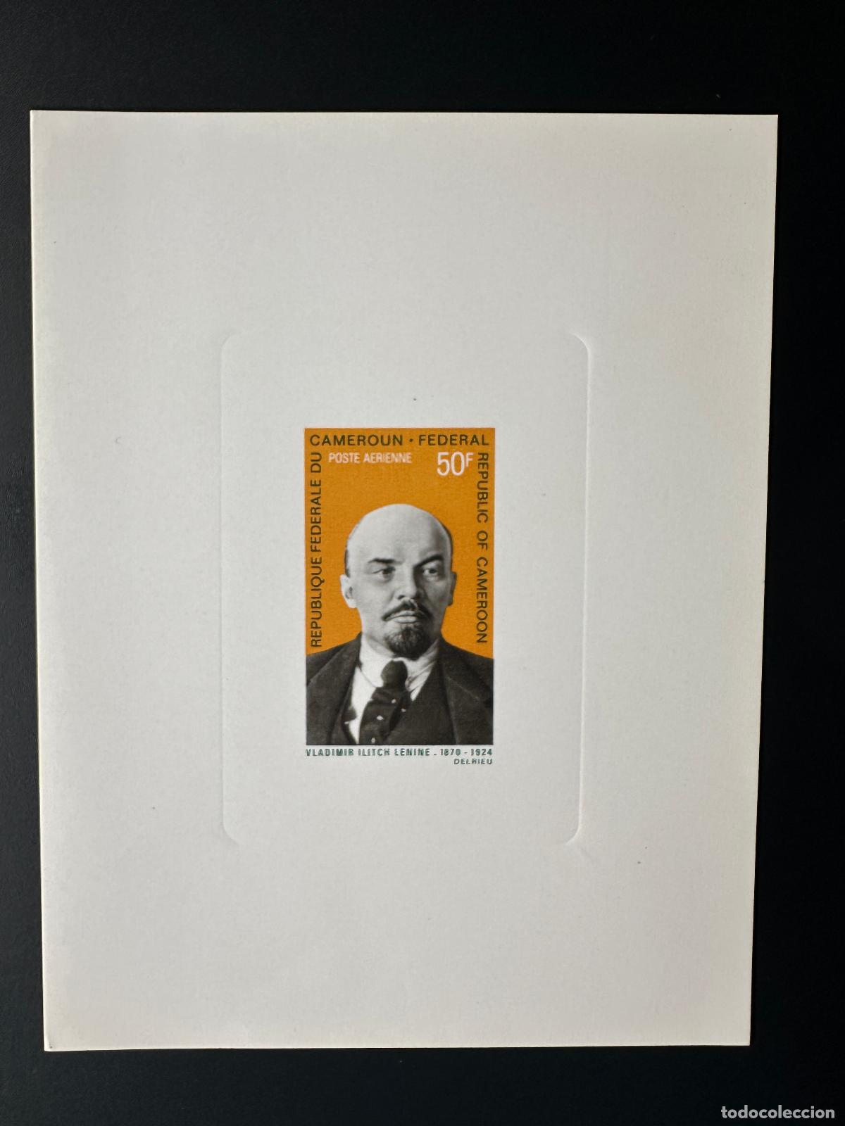 Sellos: Camer&uacute;n 1970 Mi. 605 Luxury Proof V. I. Lenin URSS