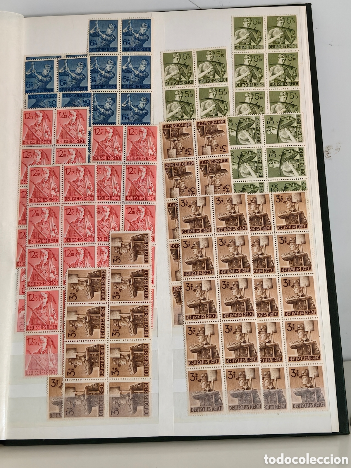 Timbres: Alemania Imperio WW2 40 sellos serie Completa Yvert 769/2 Juventudes Hitleriana sellos nuevos***