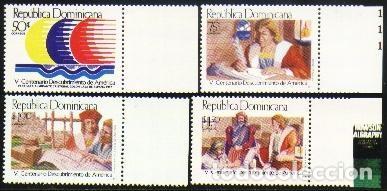 Sellos: R. DOMINICANA 1987 COLON V CENTENARIO