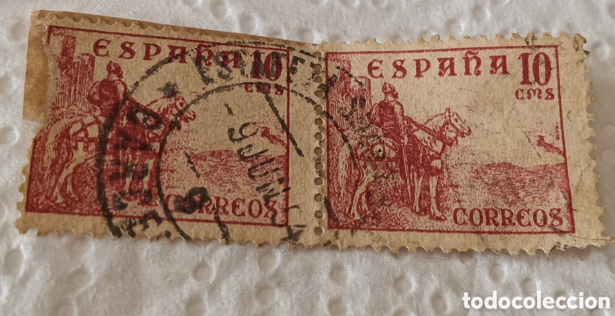 Sellos: 2SELLOS ESPA&Ntilde;A del CID CAMPEADOR (2x0,60&euro;)