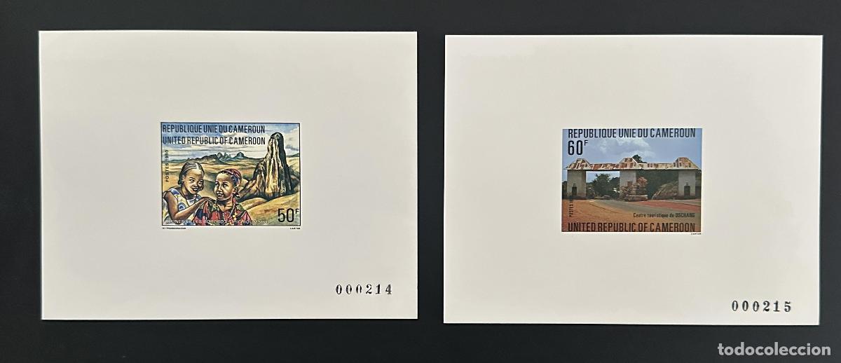 Sellos: Camer&uacute;n 1980 Mi. 938 - 939 evento de turismo lujo Dschang jovencitas