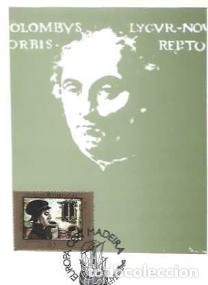 Sellos: Portugal y CEPT Europa Madeira, Crist&oacute;bal Col&oacute;n, Am&eacute;rica descubierta en 1492, Funchal 1992 (38)