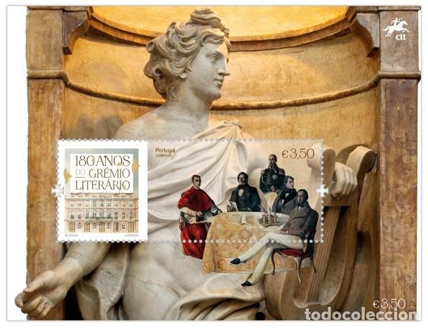 Sellos: Portugal ++ y 180 A&ntilde;os del Gremio Literario 2026 (18135)