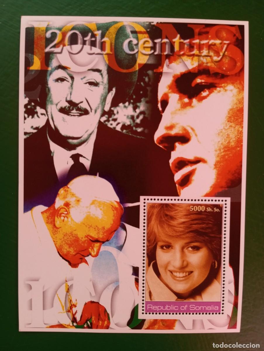 Sellos: LADY DIANA, HB DE SOMALIA