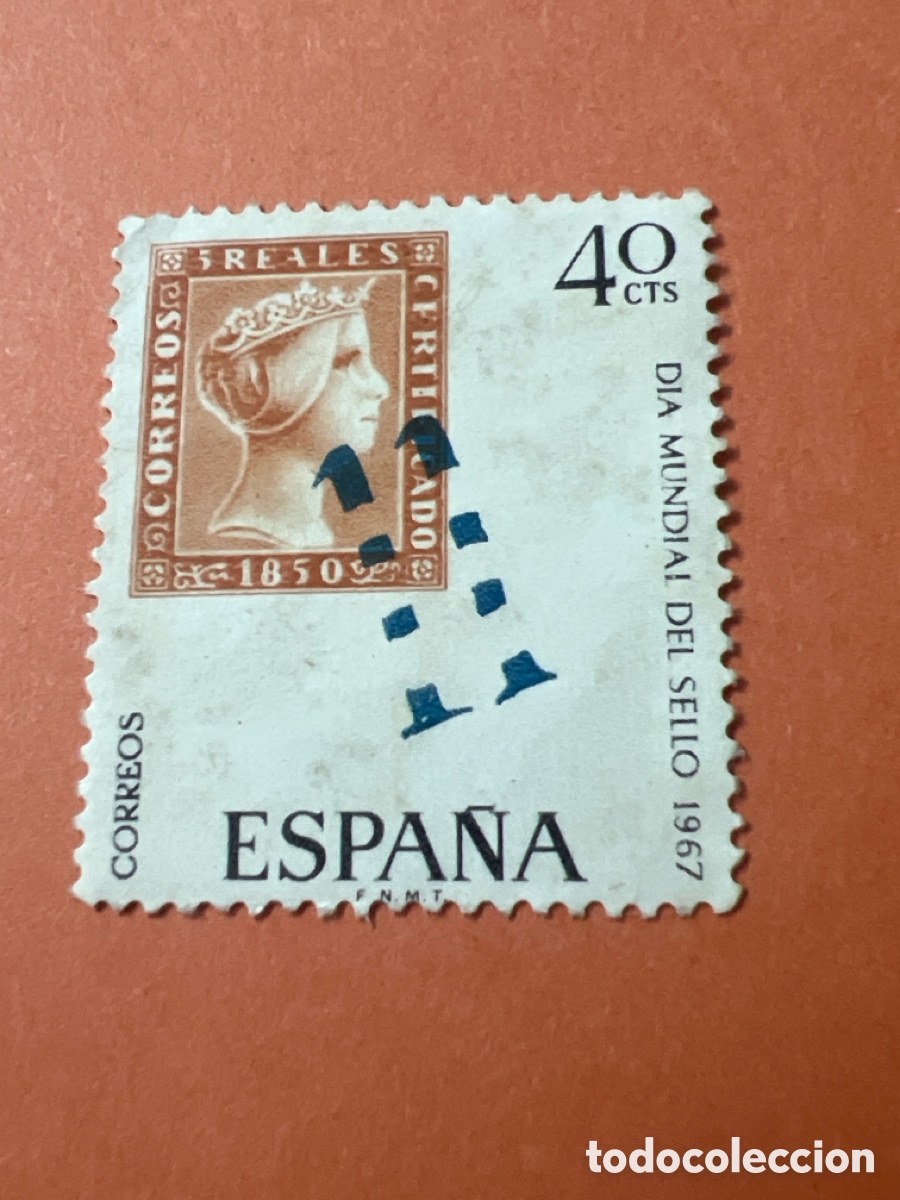 Sellos: S342B. SELLO ESPA&Ntilde;A - 40 CTS