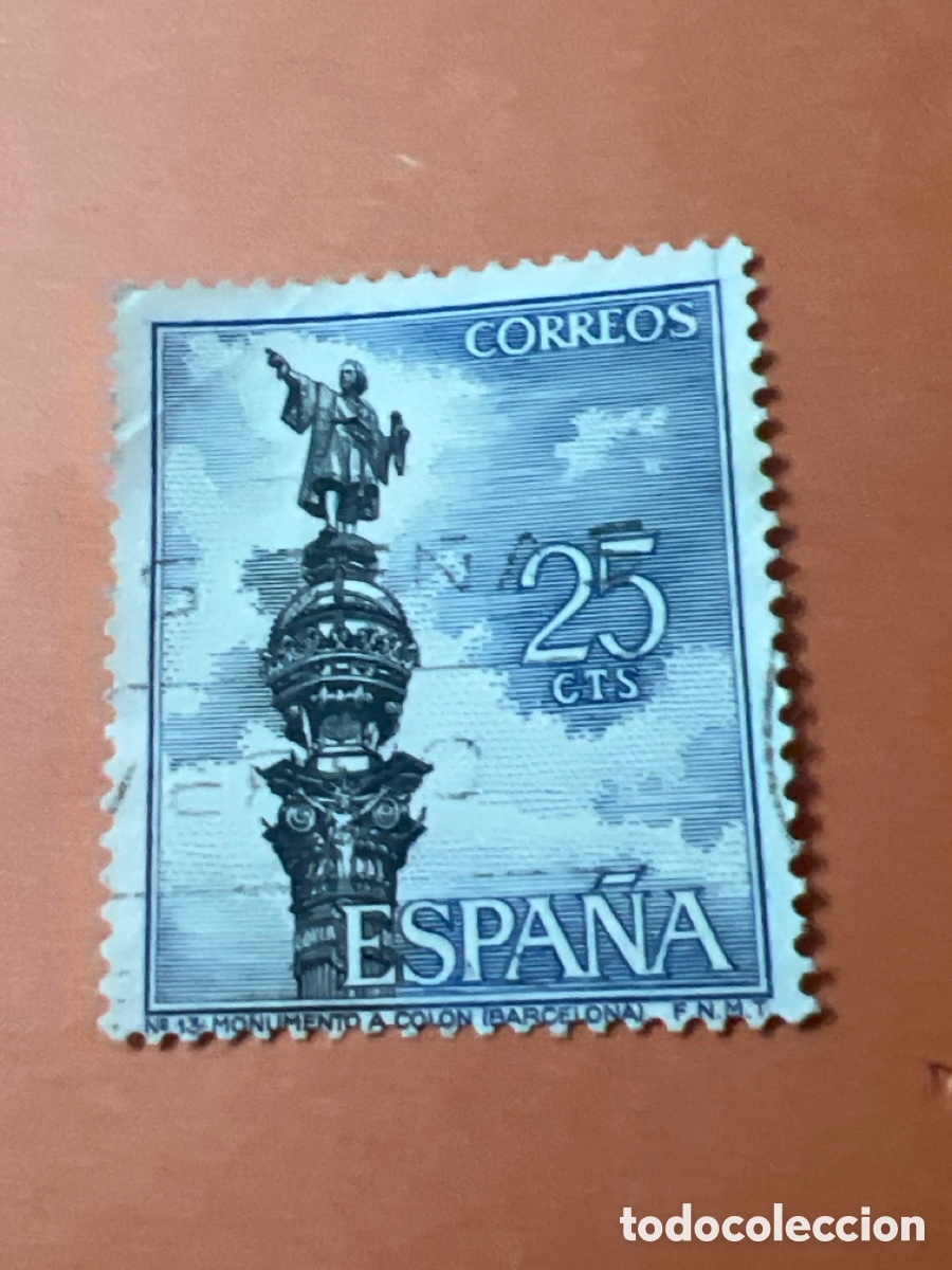 Sellos: S387. SELLO - ESPA&Ntilde;A - 25 CTS - CORREOS