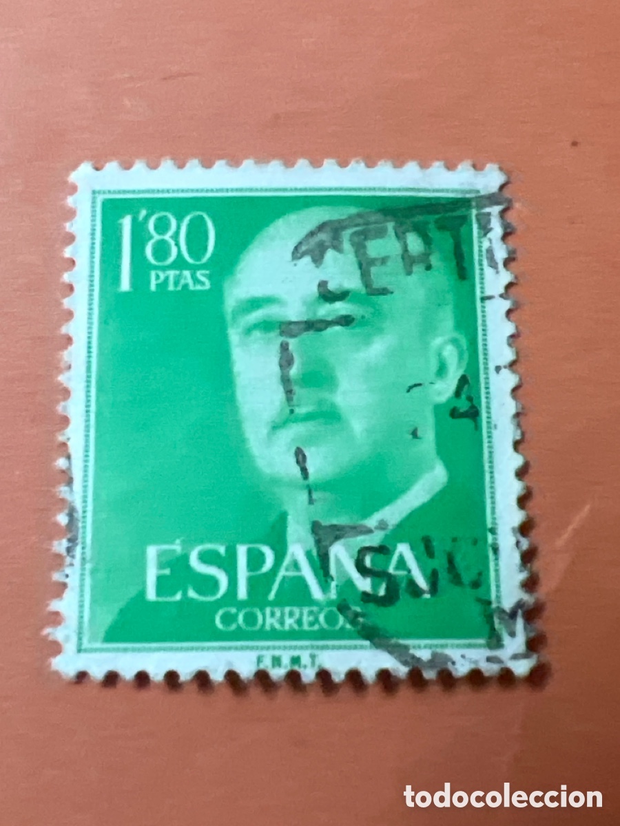 Sellos: S395. SELLO - ESPA&Ntilde;A - FRANCO - 1&rsquo;80 PTAS
