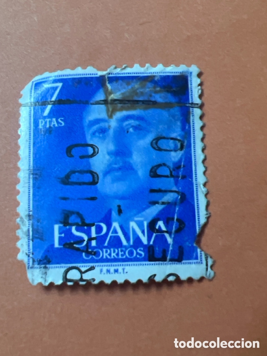 Sellos: S402. SELLO - ESPA&Ntilde;A - FRANCO - 7 PTAS