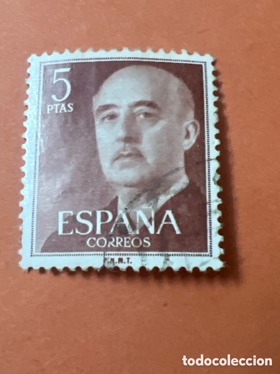 Sellos: S404. SELLO - ESPA&Ntilde;A - FRANCO - 5 PTAS