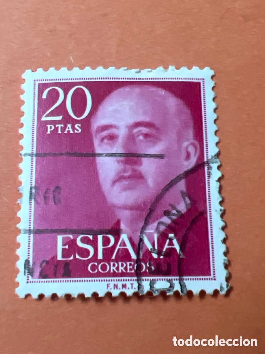 Sellos: S406. SELLO - ESPA&Ntilde;A - FRANCO - 20 PTAS