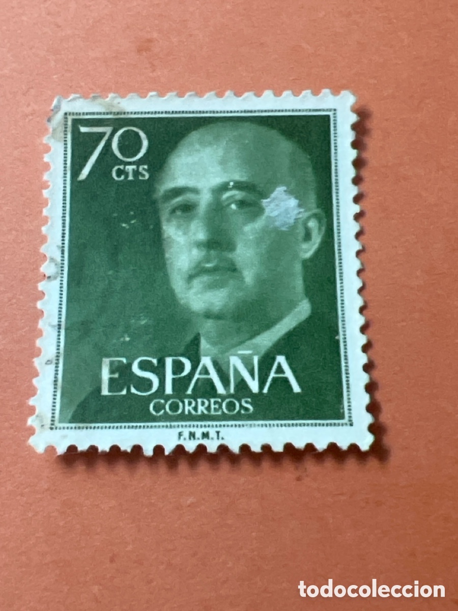 Sellos: S407. SELLO - ESPA&Ntilde;A - FRANCO - 70 CTS