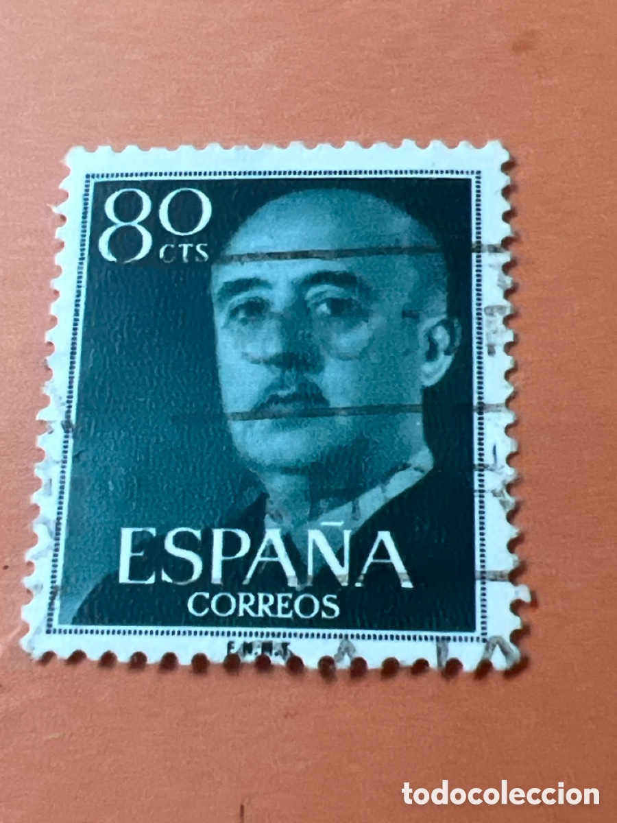 Sellos: S408. SELLO - ESPA&Ntilde;A - FRANCO - 80 CTS