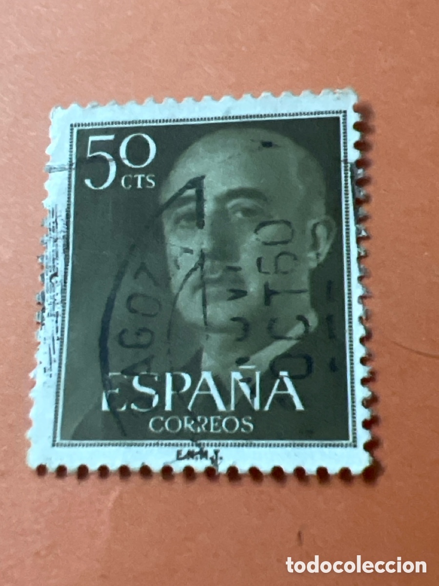 Sellos: S412. SELLO - ESPA&Ntilde;A - FRANCO - 50 CTS