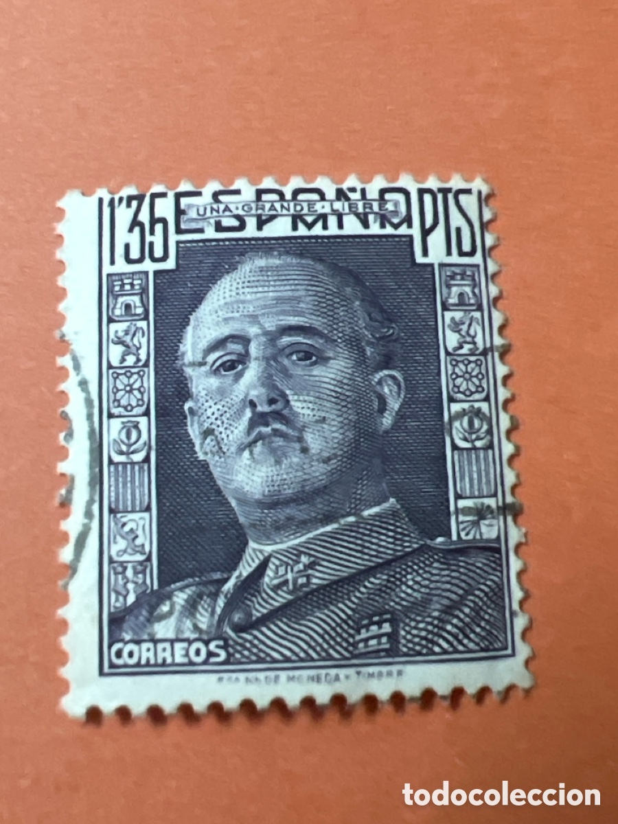 Sellos: S417. SELLO - ESPA&Ntilde;A - FRANCO - 35 PTS