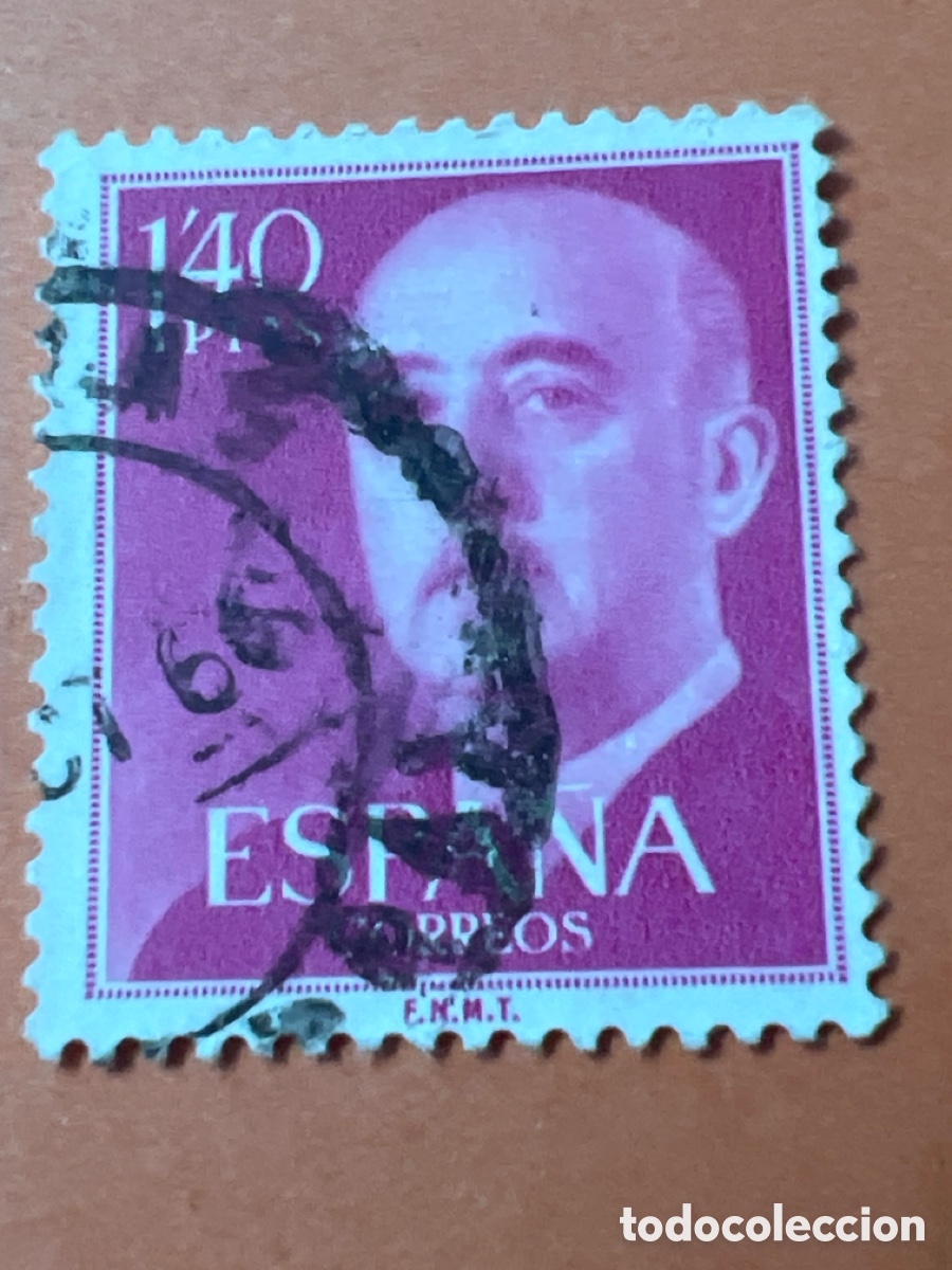 Sellos: S428. SELLO - ESPA&Ntilde;A - FRANCO 1&rsquo;40 PTAS