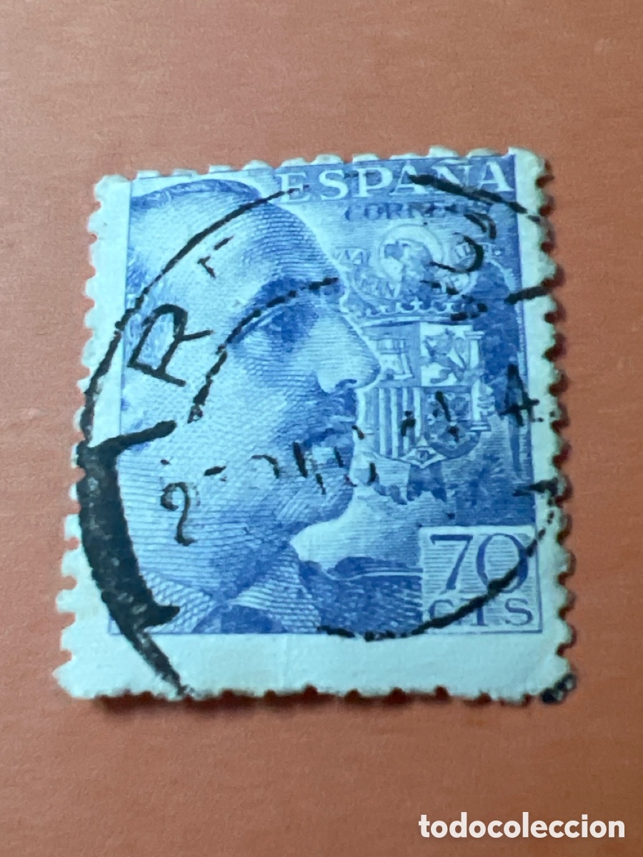 Sellos: S432. SELLO - ESPA&Ntilde;A - FRANCO 70 CTS
