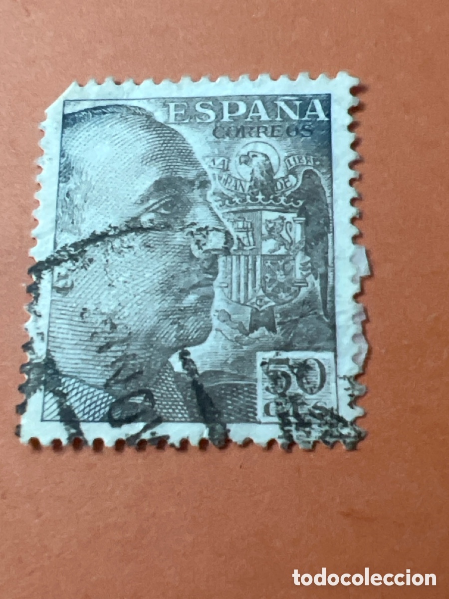Sellos: S437. SELLO - ESPA&Ntilde;A - FRANCO 50 CTS