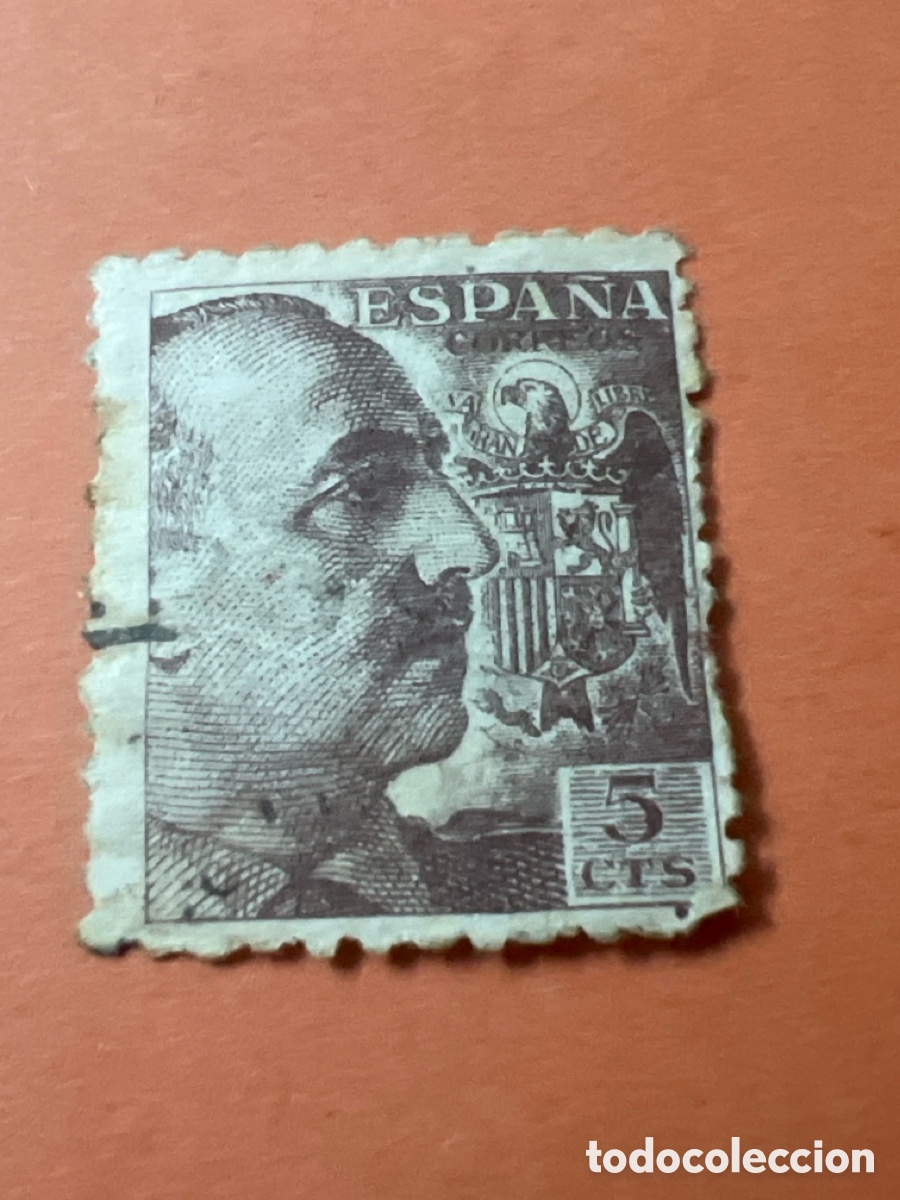 Sellos: S439. SELLO - ESPA&Ntilde;A - FRANCO 5 CTS