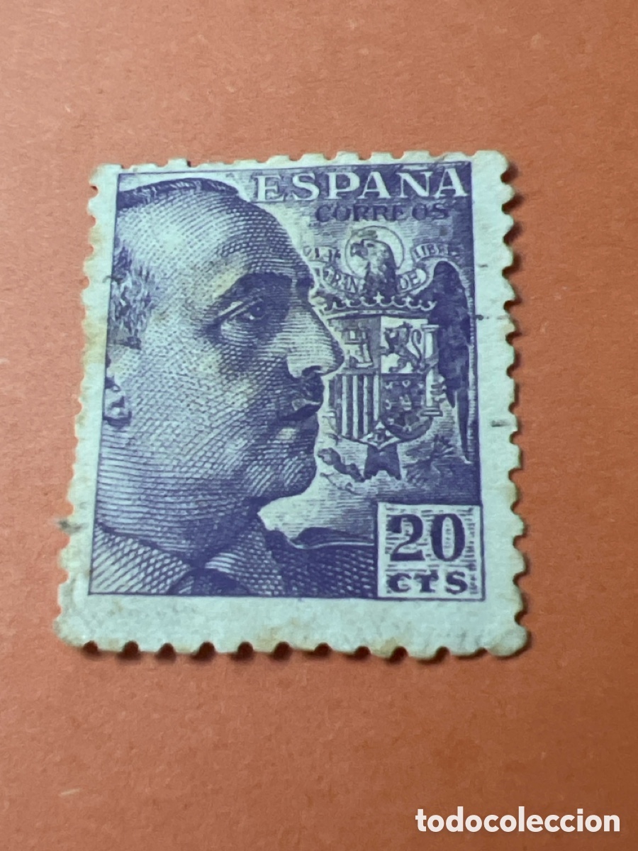Sellos: S442. SELLO - ESPA&Ntilde;A - FRANCO 20 CTS