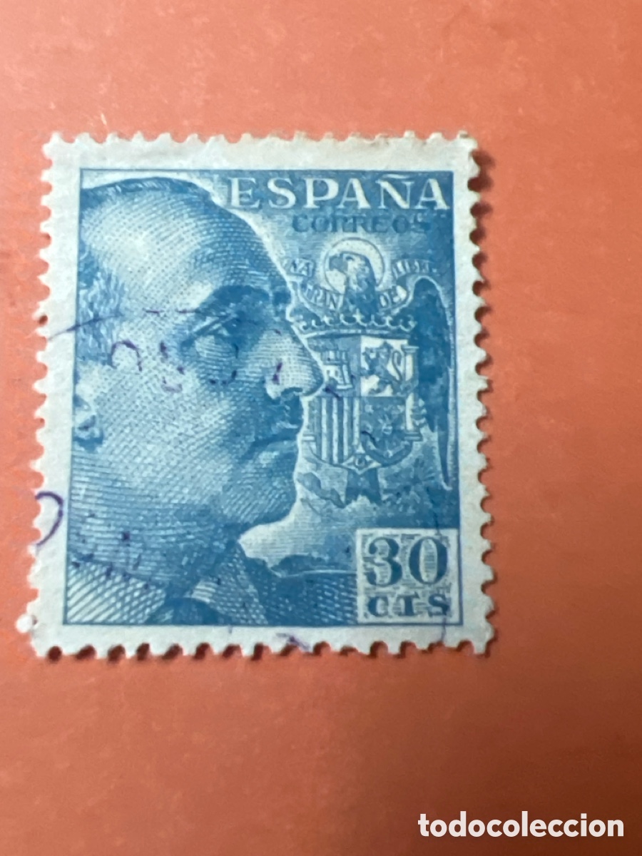 Sellos: S1. SELLO - ESPA&Ntilde;A - FRANCO 30 CTS