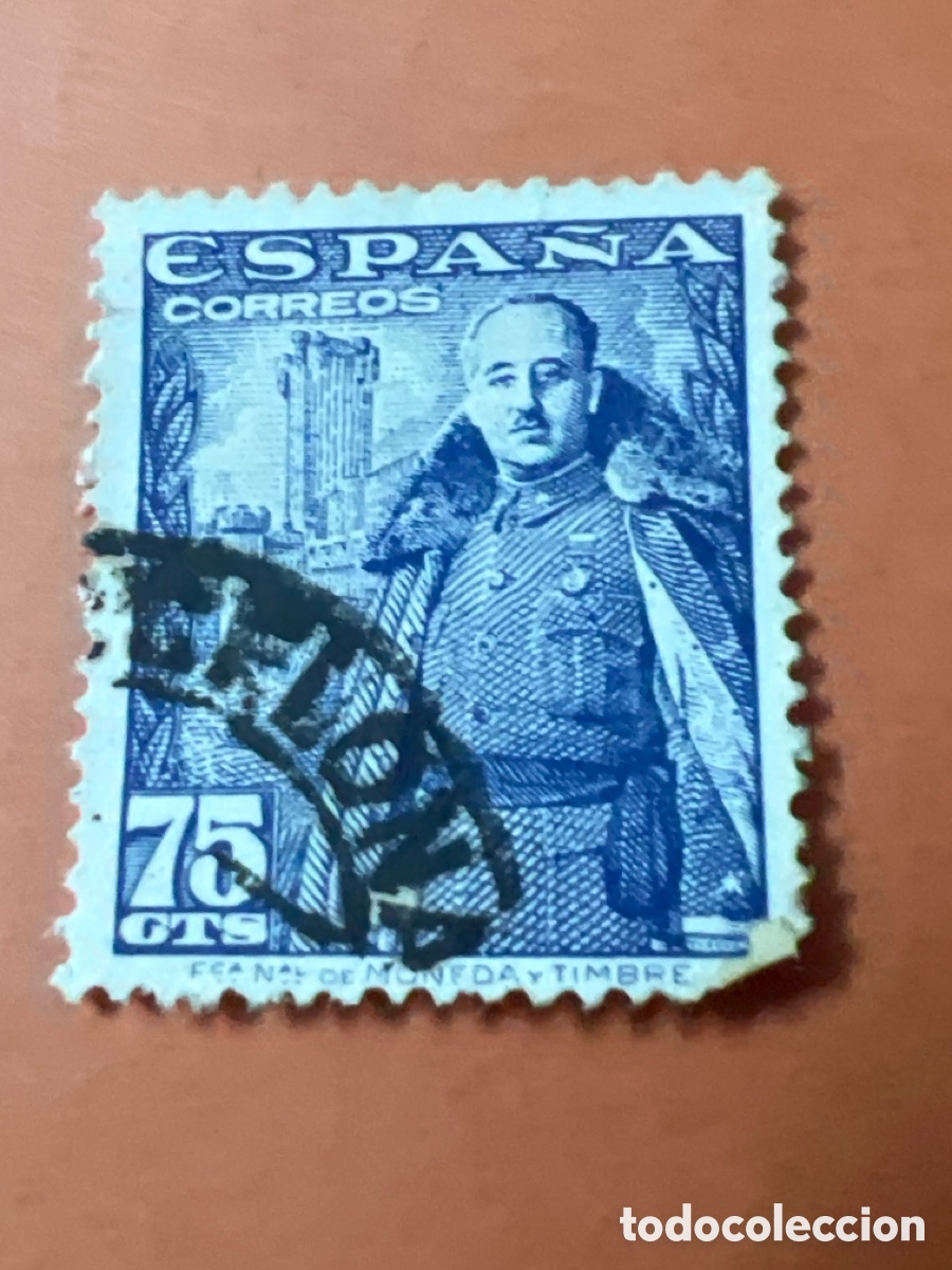 Sellos: S2. SELLO - ESPA&Ntilde;A - FRANCO 75 CTS
