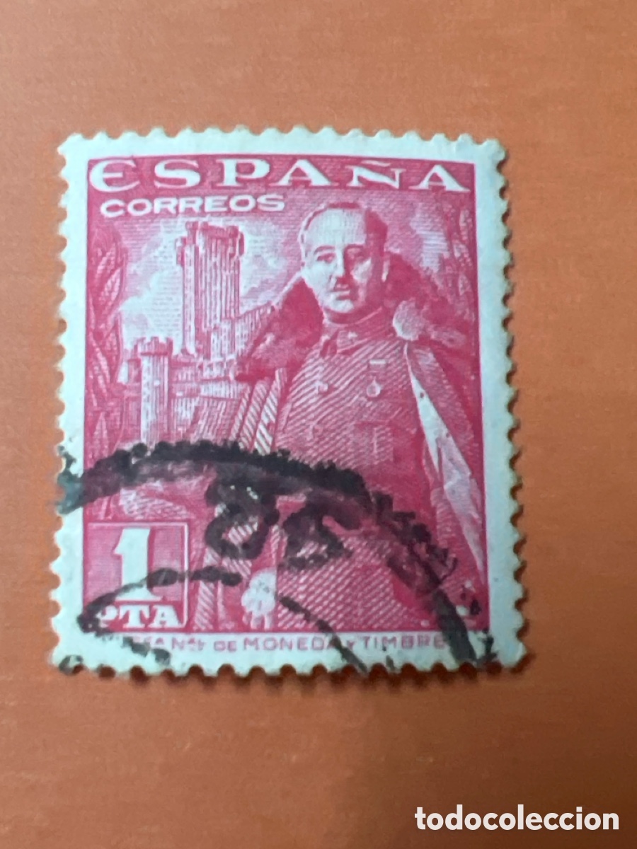 Sellos: S3. SELLO - ESPA&Ntilde;A - FRANCO 1 PTA