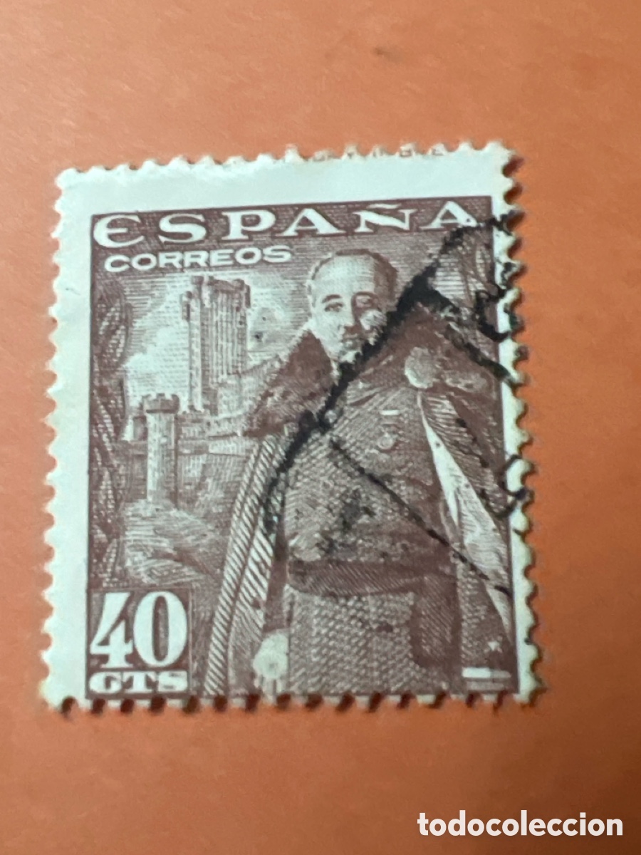 Sellos: S4. SELLO - ESPA&Ntilde;A - FRANCO 40 CTS