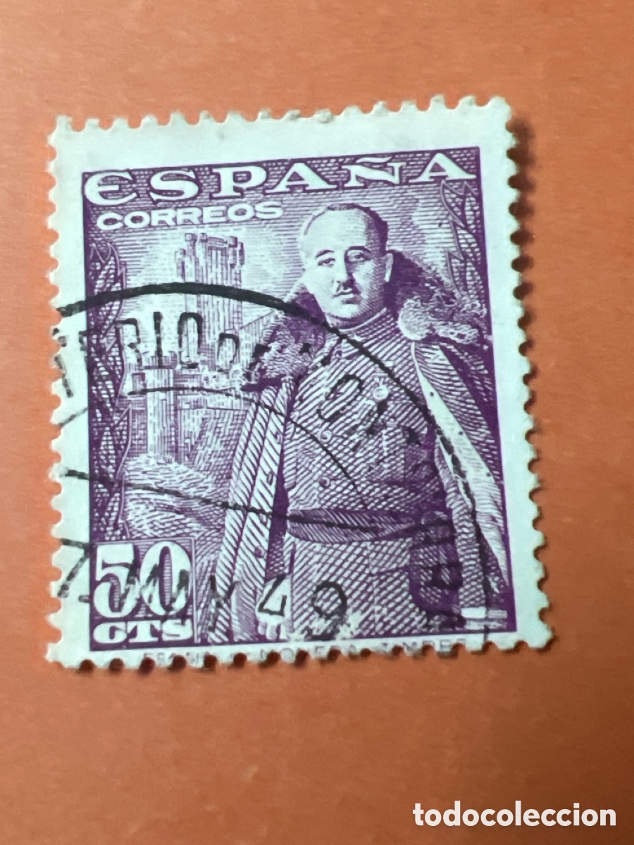 Sellos: S5. SELLO - ESPA&Ntilde;A - FRANCO 5O CTS