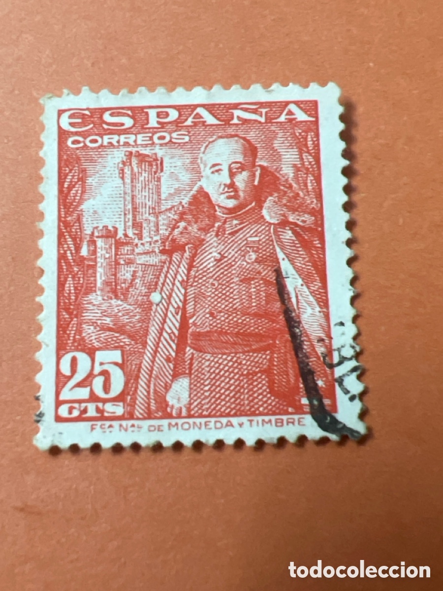 Sellos: S9. SELLO - ESPA&Ntilde;A - FRANCO 25 CTS