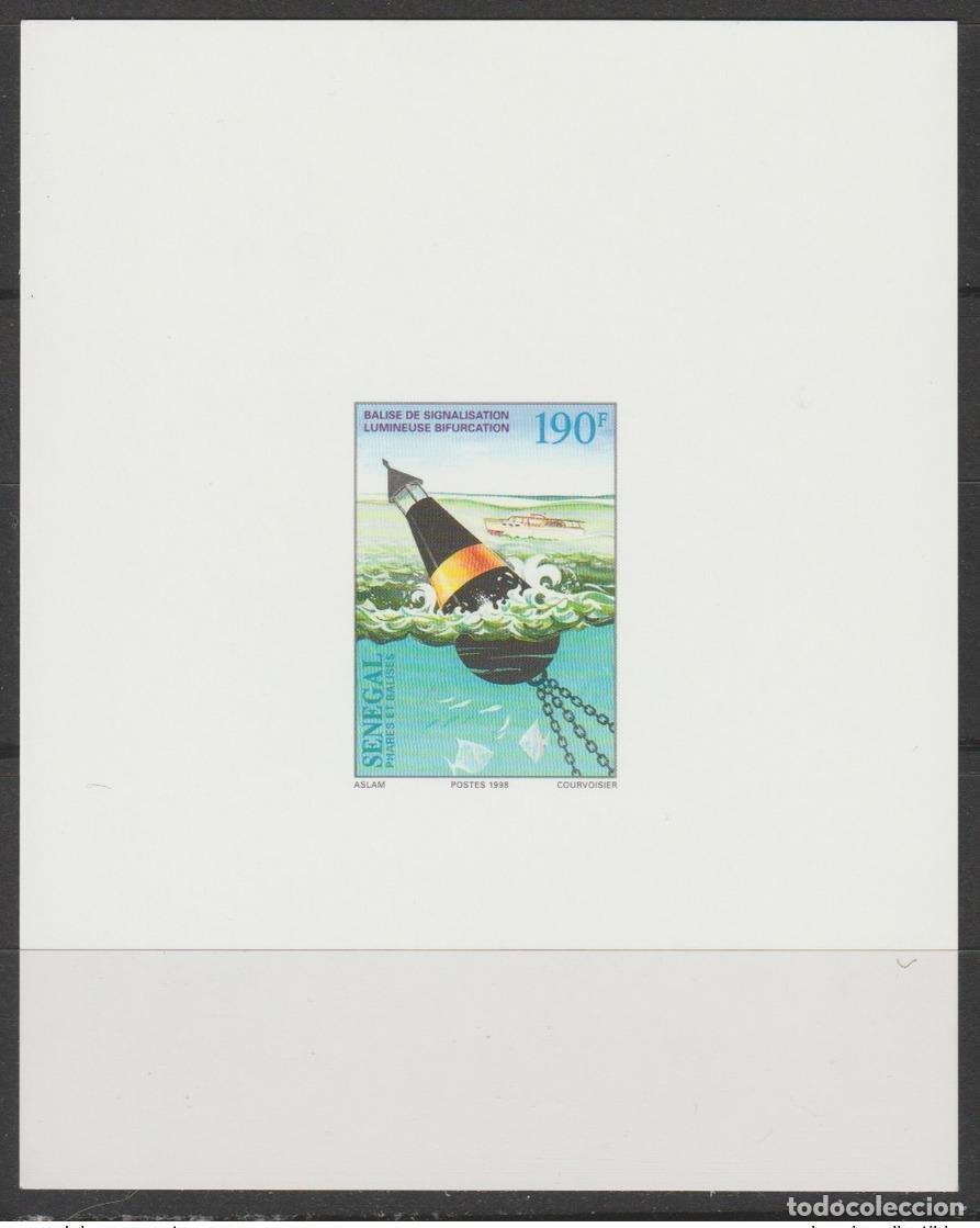 Sellos: Senegal 1998 Faro de se&ntilde;alizaci&oacute;n luminosa Mi. 1569 a prueba lujo