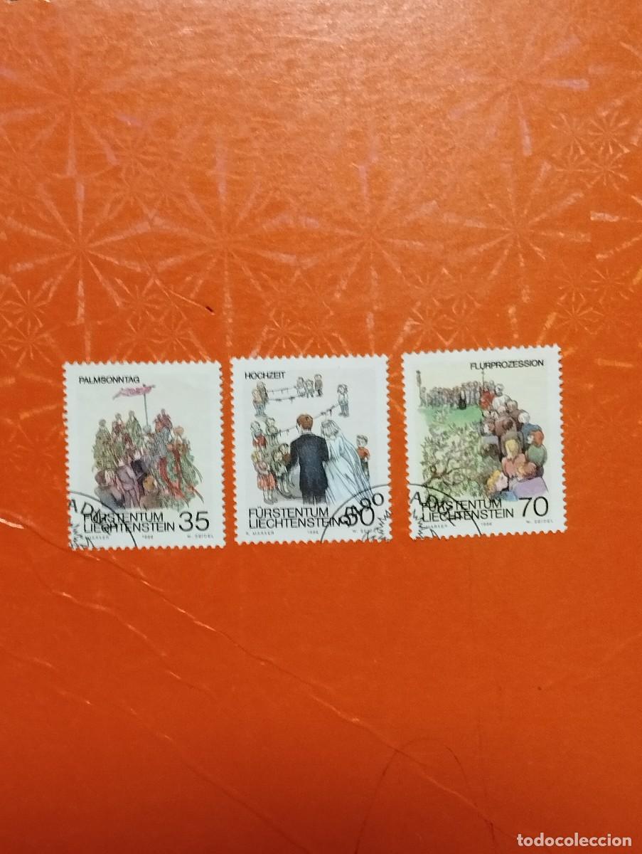 Sellos: 09.08/ Liechtensten. 1986. Historia de la cultura