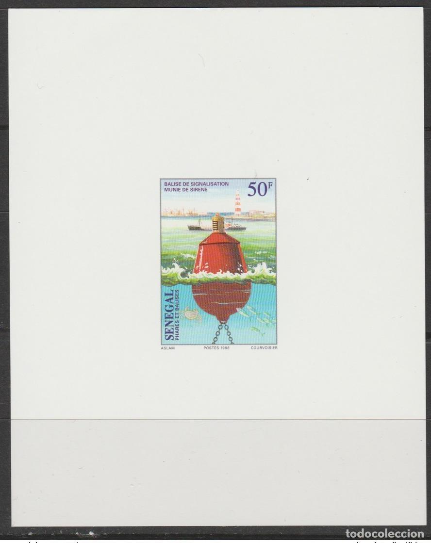 Sellos: Senegal 1998 Lujosa baliza de se&ntilde;al Mi. 1567 Siren Lighthouse
