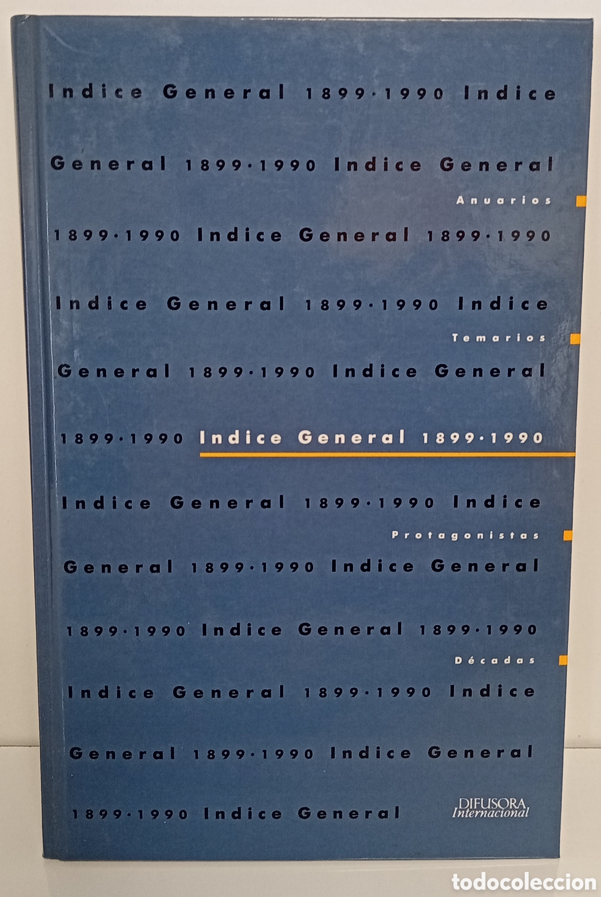Sellos: .INDICE GENERAL DE 1898 A 1992 - Foto 3