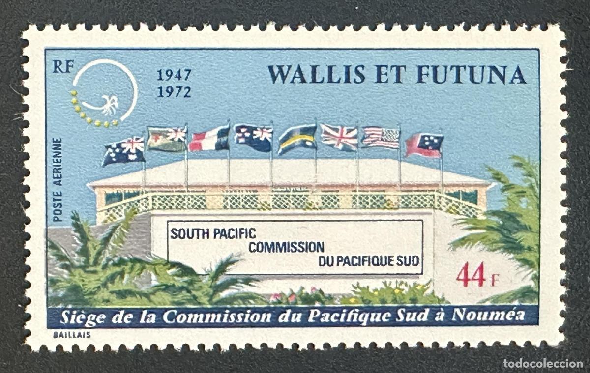 Sellos: Wallis y Futuna 1972 Mi. 236 emisi&oacute;n com&uacute;n Comisi&oacute;n del Pac&iacute;fico Sur