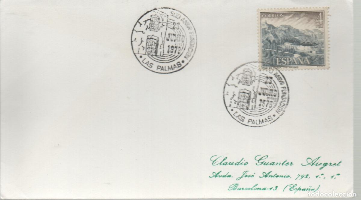 Sellos: A&Ntilde;O 1973, LAS PALMAS DE GRAN CANARIA, 5&ordm; CENTENARIO DE SU FUNDACION