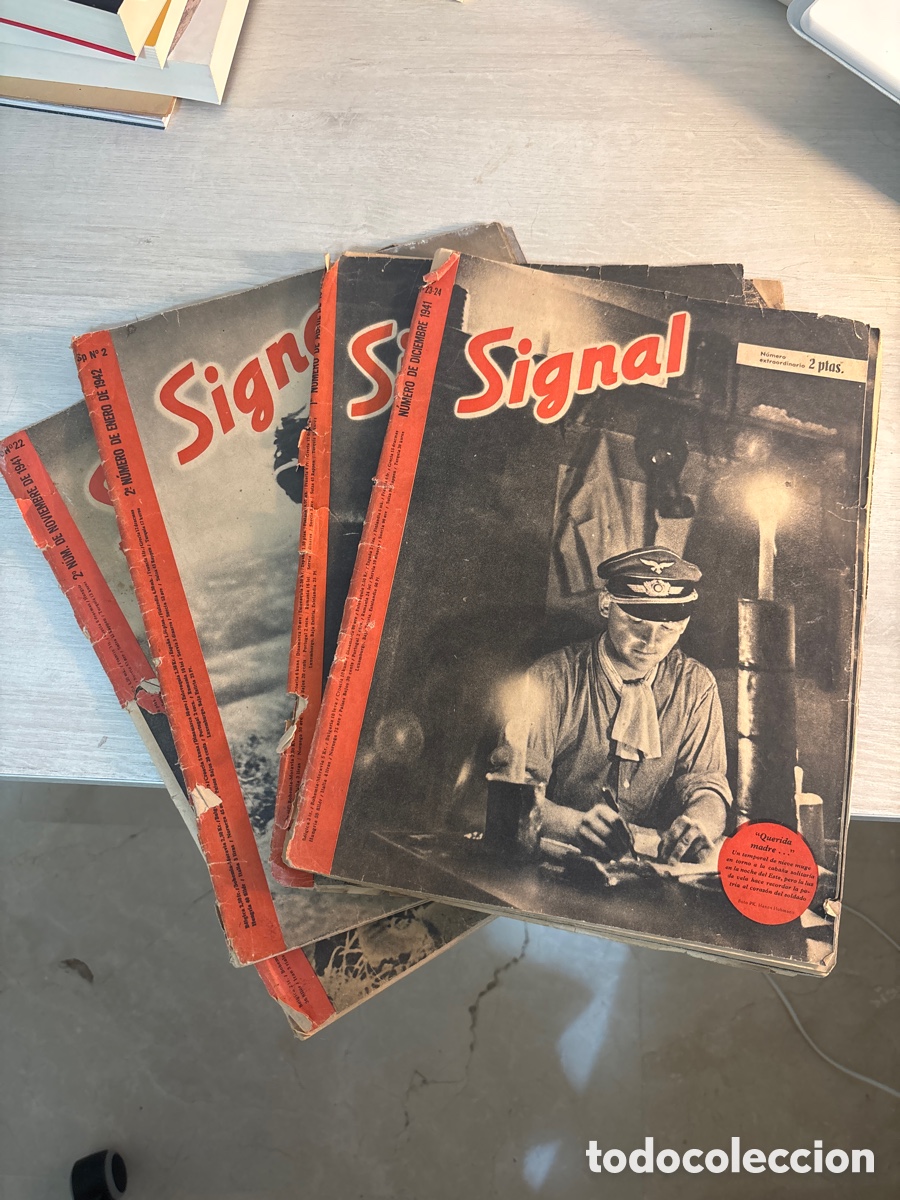 Sellos: Signal 2&ordm;Guerra Mundial (4 unidades)