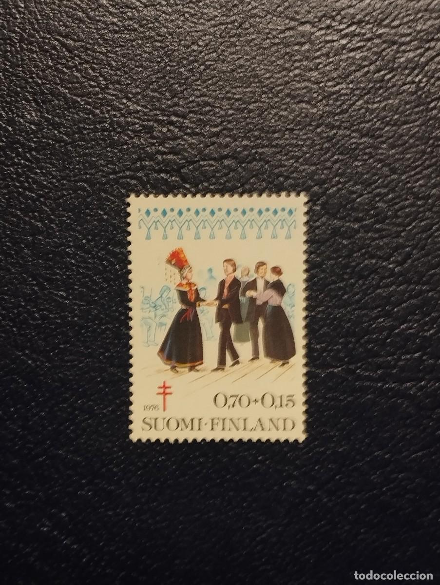 Sellos: 2.10/ Finlandia.1976. Historia de la cultura. Sello suelto en nuevo