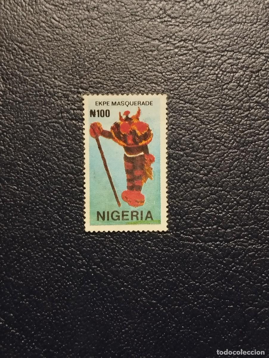 Sellos: 2.10/ Nigeria. Historia de la cultura. Sello suelto en nuevo