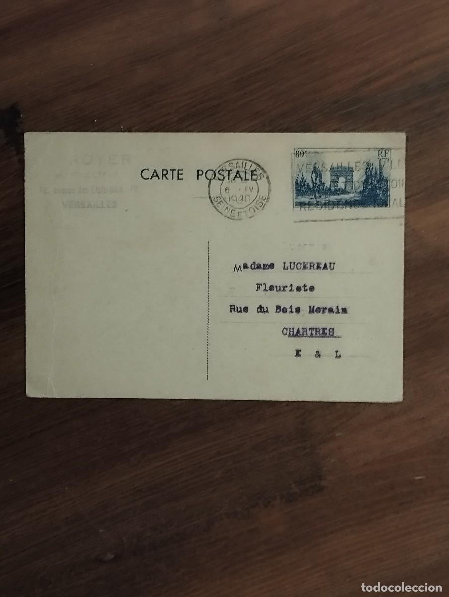 Sellos: 11.10/ Francia.1940. Tarjeta postal
