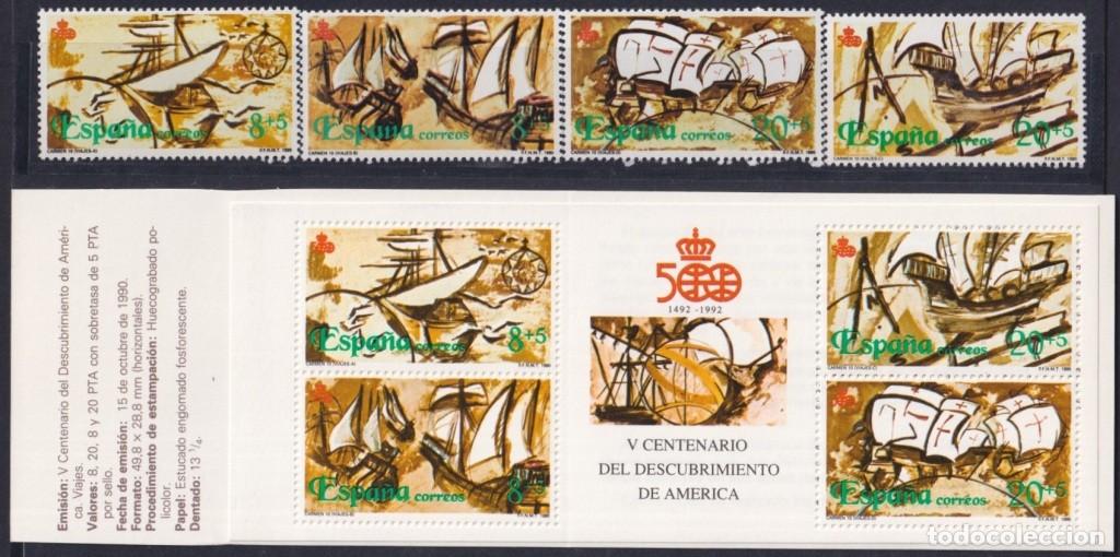 Timbres: F-EX64633 ESPA&Ntilde;A SPAIN MNH 1987 DISCOVERY COLON COLUMBUS SHIP BARCOS BOOKLED.
