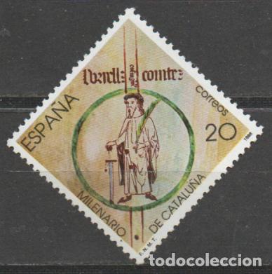 Sellos: EDIFIL 2960, MILENARIO DE CATALU&Ntilde;A, NUEVO ***
