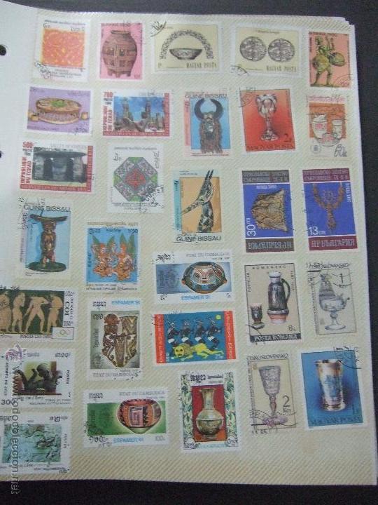 Sellos: LAMINA DE SELLOS PAISES SURTIDOS - Foto 1