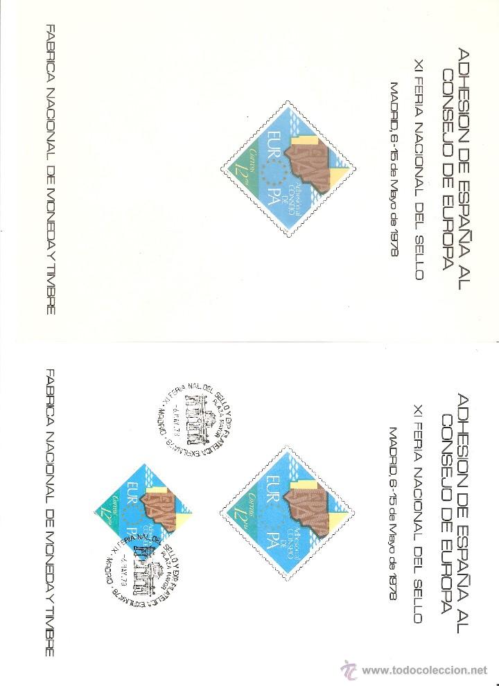 Sellos: LOTE 8 HOJAS RECUERDO - Foto 2